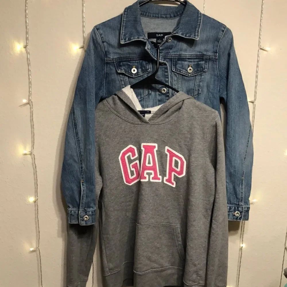 Gap Jacket Bundle Jean Jacket and Hoodie